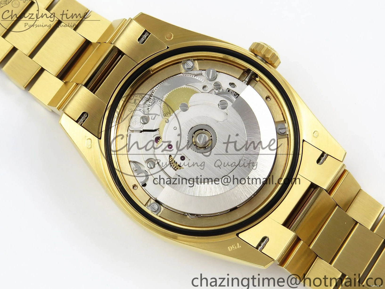 0101 Tailored Day Date 36 YG RAF Best Edition Rock Dial on YG Bracelet A 1384